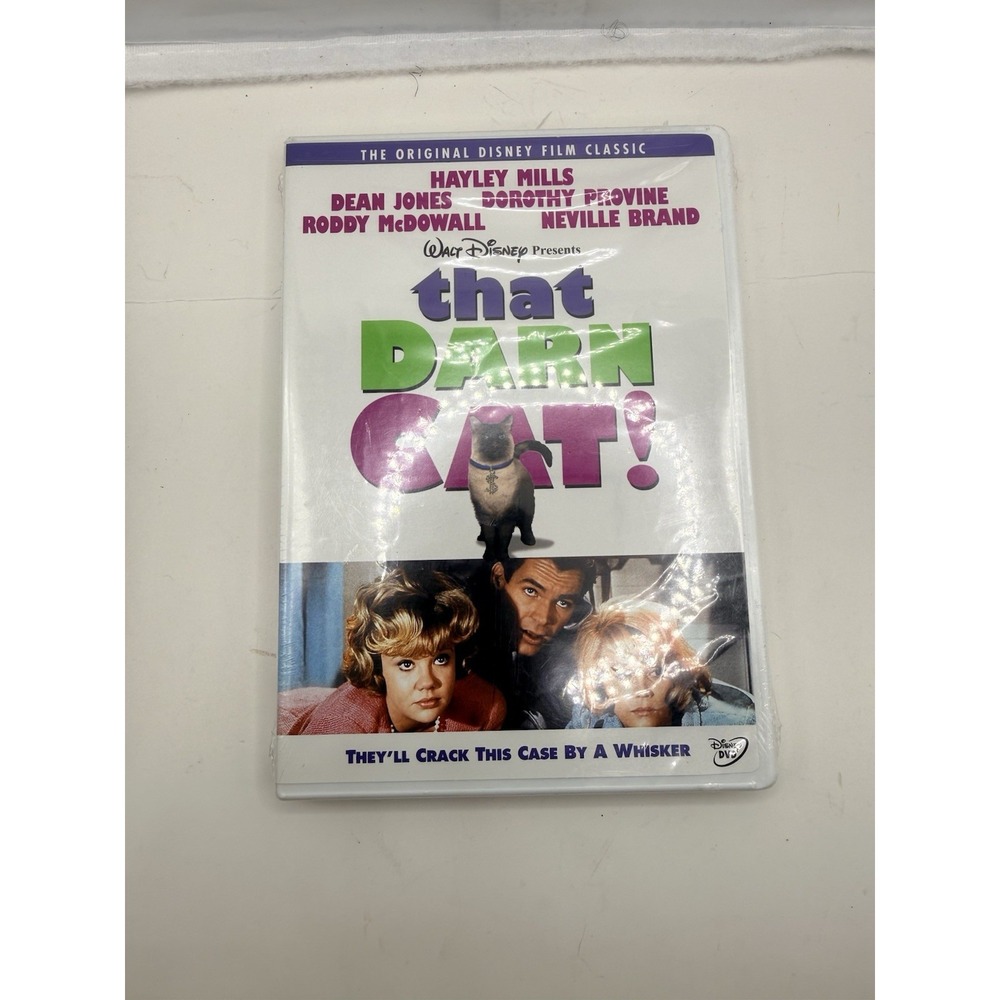 That Darn Cat DVD Walt Disney  Hayley Mills Dean Jones 2005 Release Sealed